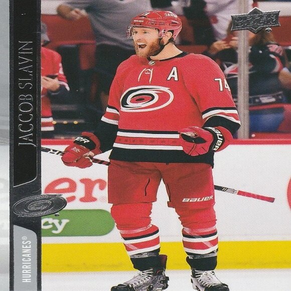 Jaccob Slavin (Carolina Hurricanes) - 3 Card Set - Picture 4 of 4